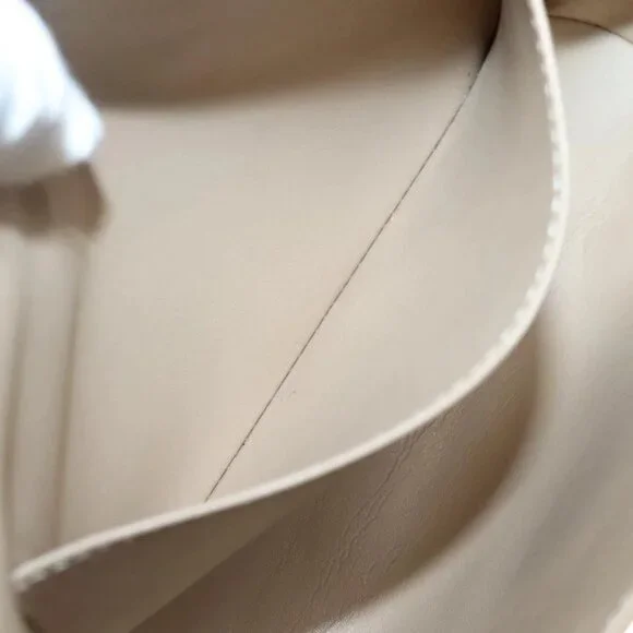 LOUIS VUITTON Monogram Vernis Thompson Street Bag Beige M91301 LV Auth ep10819